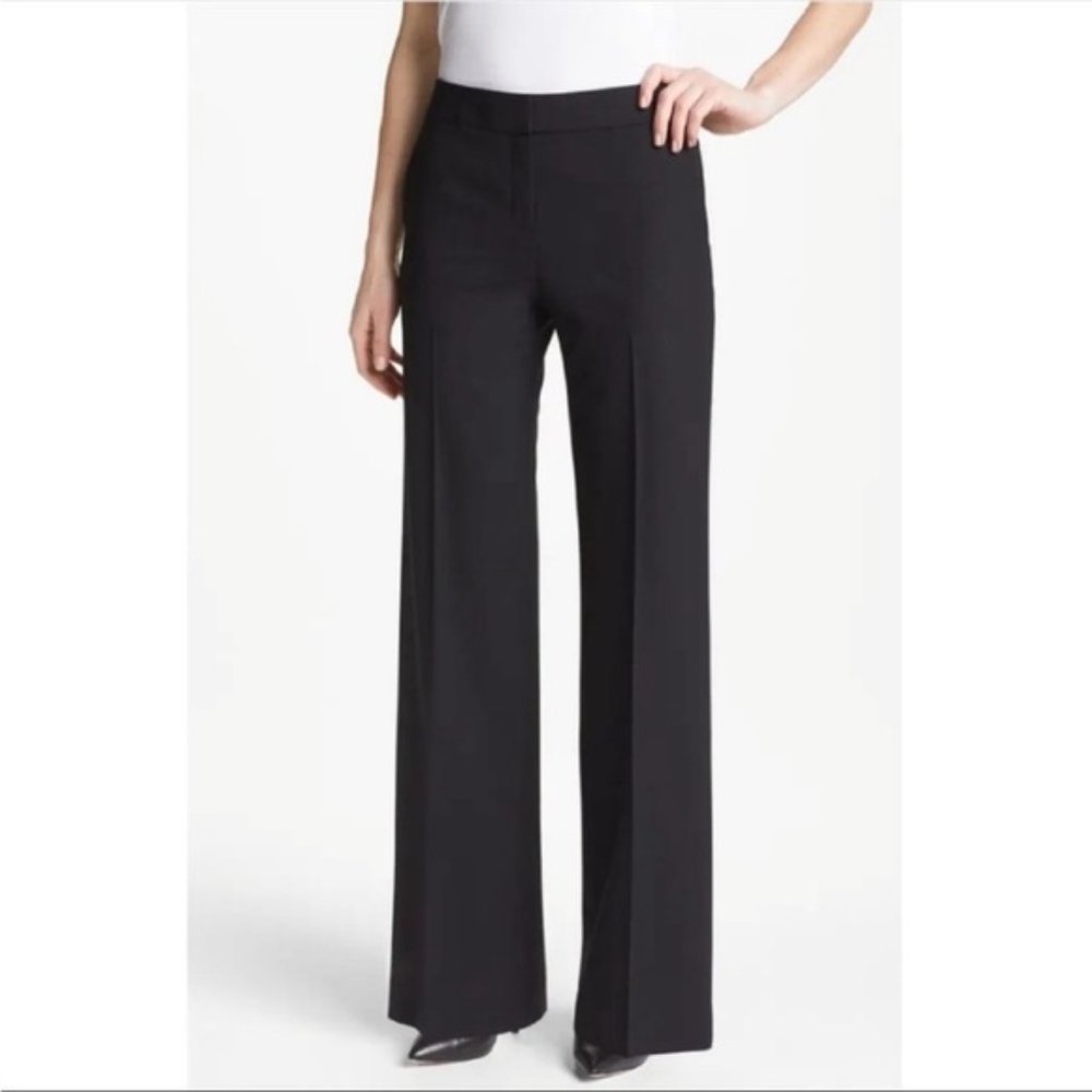 NWT Lafayette 148 NY Classic Wool Blend Trousers Sz 4